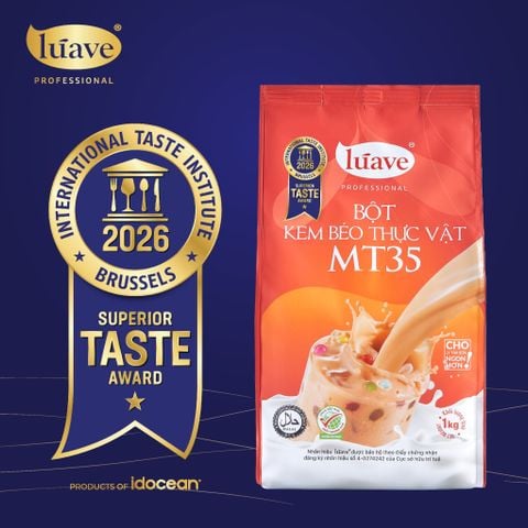 Bột Kem Béo Thực Vật MT35 Lúave - Bột pha trà sữa, tôn vị trà, béo vị sữa, kết hợp được nhiều loại trà