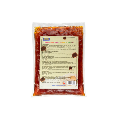 Thạch Viên Ngọc Trai Caramel 2kg/1kg - Hùng Chương