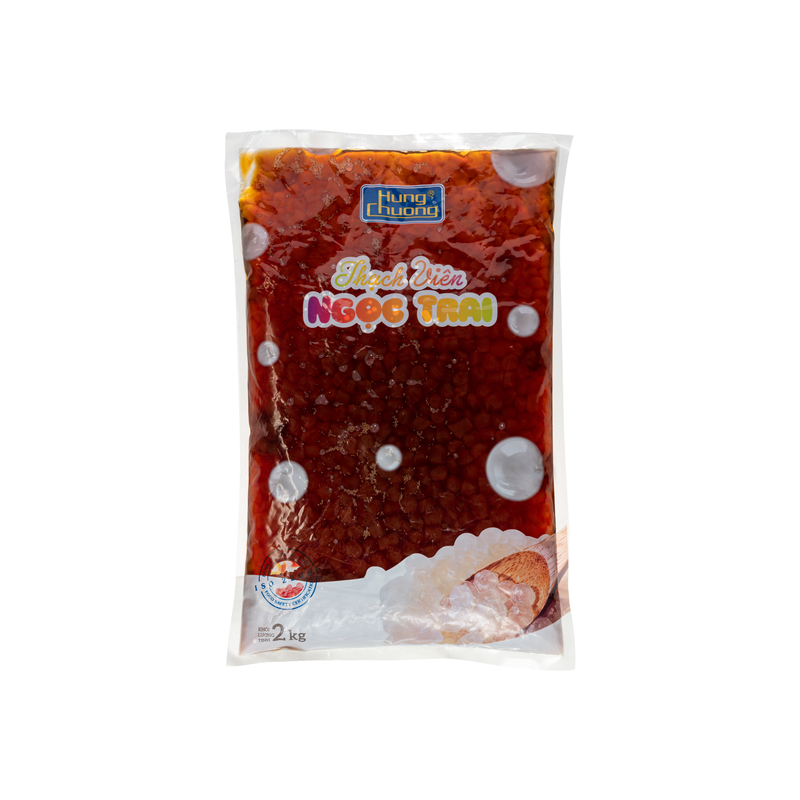 Thạch Viên Ngọc Trai Caramel 2kg/1kg - Hùng Chương