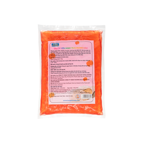 Thạch Viên Ngọc Trai hương Dâu 1kg/2kg - Hùng Chương