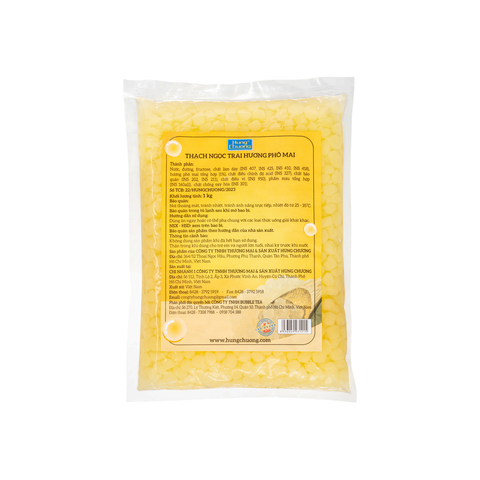 Thạch Viên Ngọc Trai Phô Mai 1.0kg/ 2.0kg - Hùng Chương