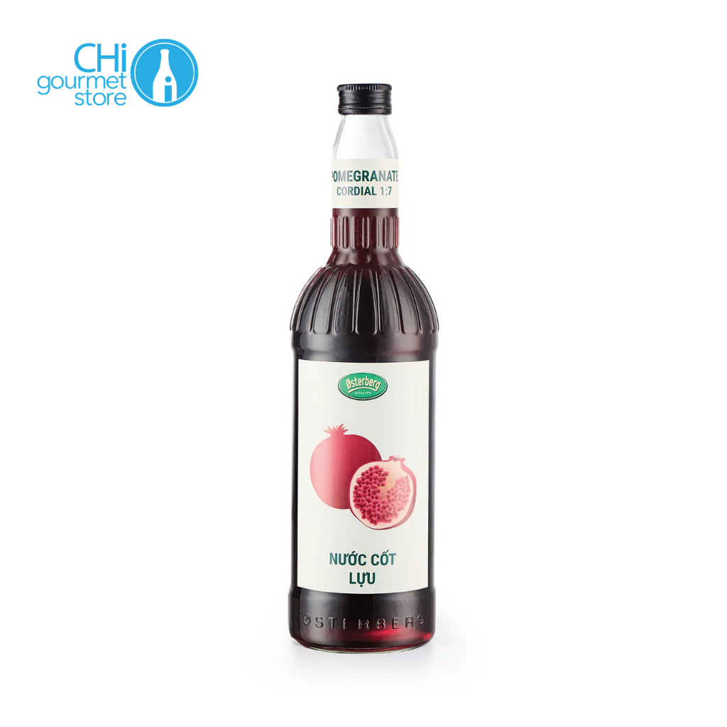 Nước cốt Osterberg - Vị Lựu 1000ml