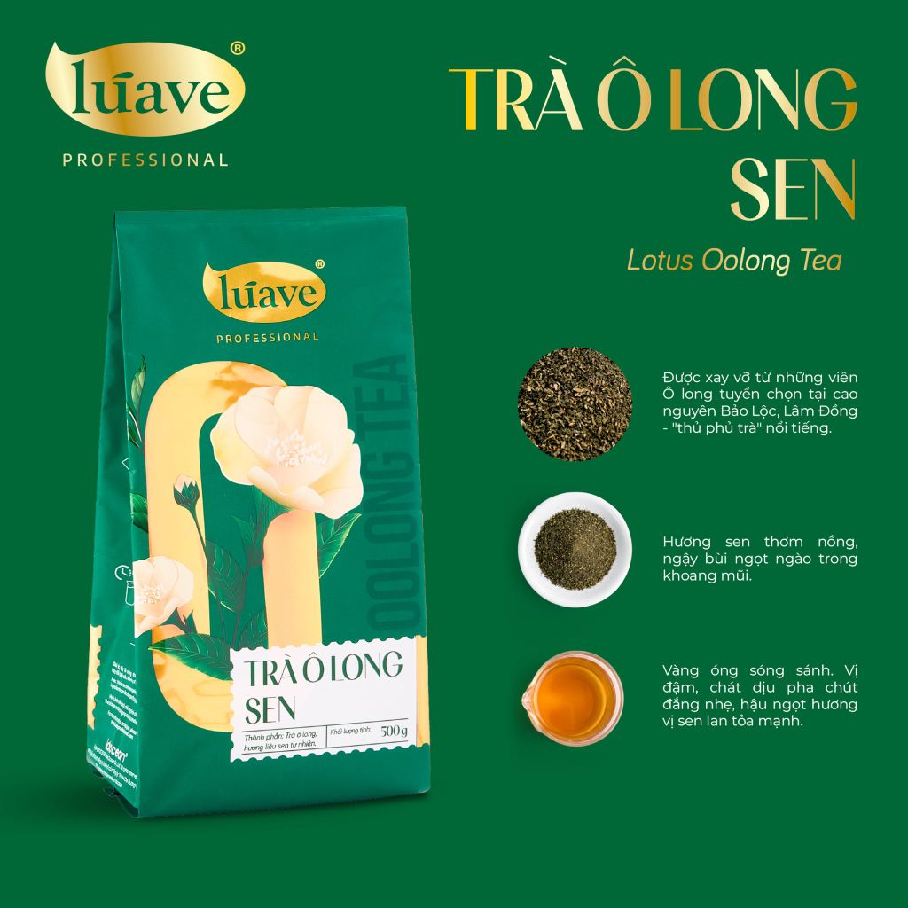Trà Oolong Sen Lúave 500gr