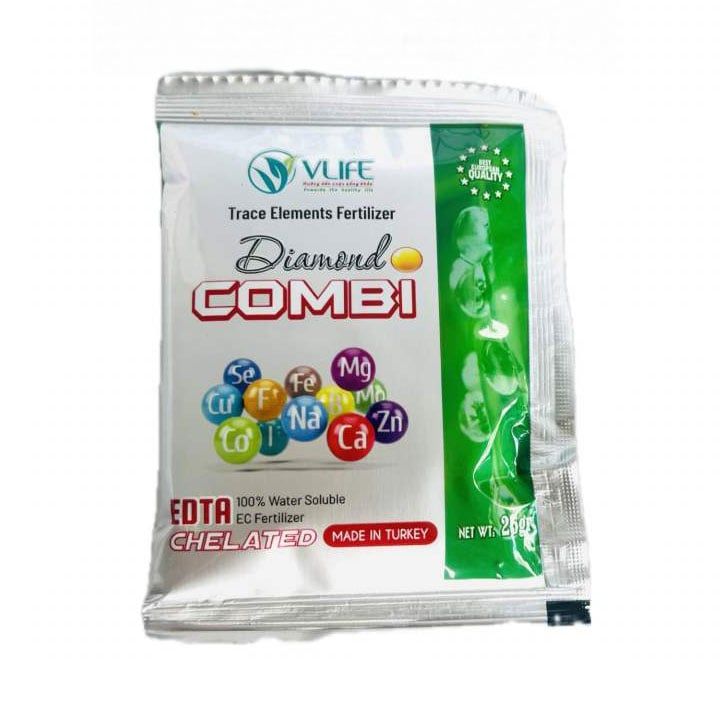 Diamond COMBI Vlife - Phân bón Tăng năng xuất cây trồng và chất lượng nông sản - Nhập khẩu Từ Thổ Nhĩ Kỳ