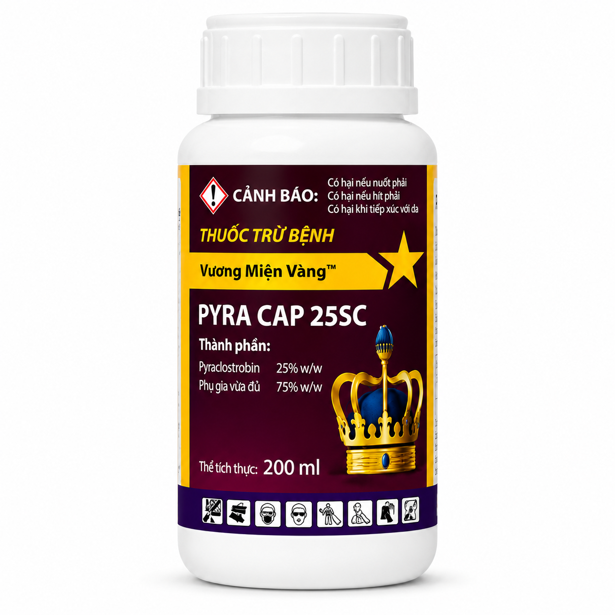 PYRA CAP 25SC – Thuốc Trừ Bệnh Phổ Rộng Hiệu Quả Cao Trên Nhiều Loại Cây Trồng - Thuốc BVTV