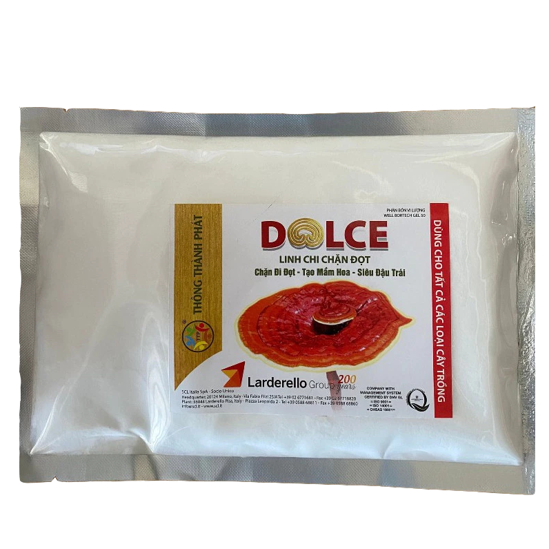 DOLCE - LINH CHI CHẶN ĐỌT – NHẬP KHẨU 100% TỪ ITALIA – Kích Thích Mầm Hoa, Siêu Ra Trái Cho Cây Trồng