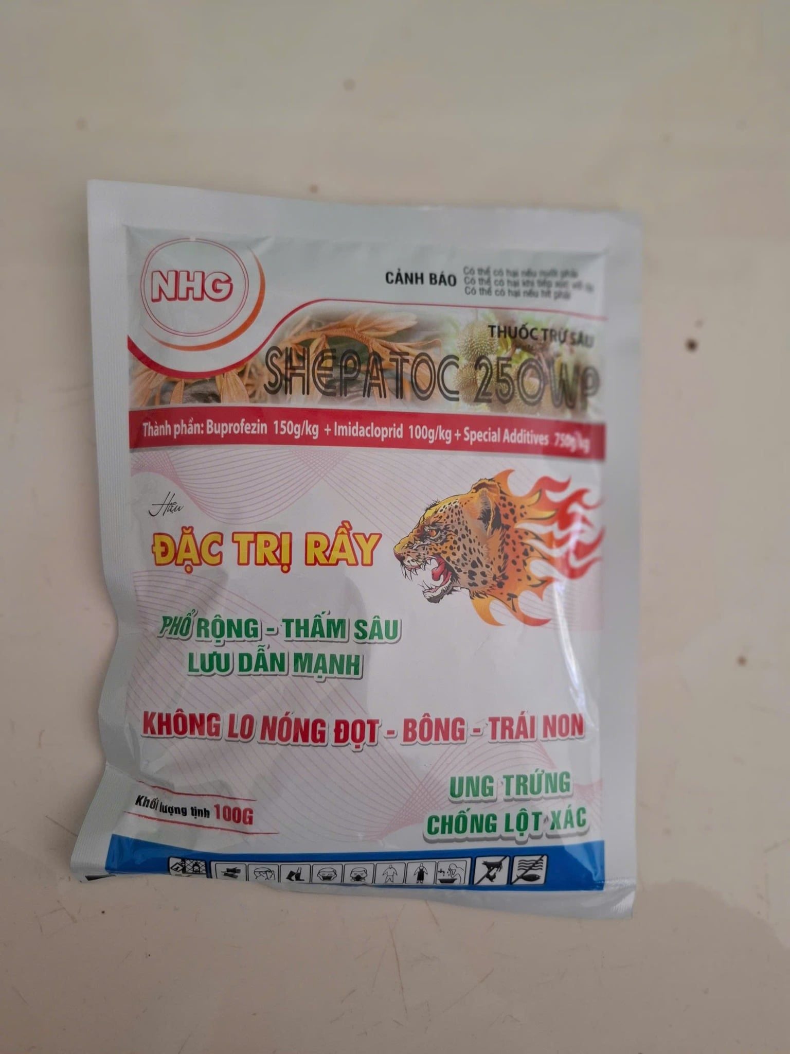 Thuốc Trừ Sâu - Rầy SHEPATOC 250WP - Đặc Trị Rầy Xanh