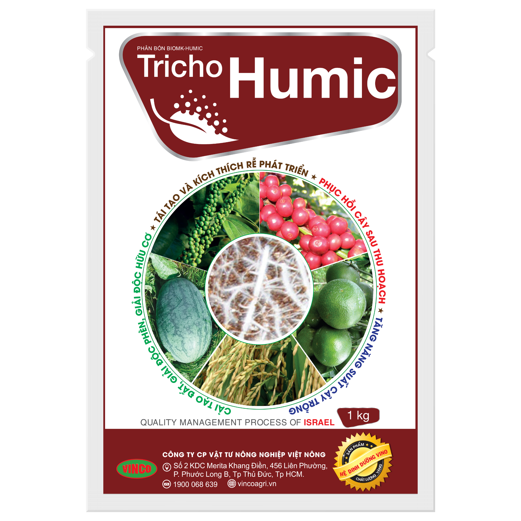 Phân Bón BIOMK- HUMIC - Tricho Humic