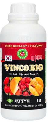 Vinco Big (Biger) - Phân Bón Hữu Cơ Sinh Học Cao Cấp - Lớn Trái, Đặc Ruột