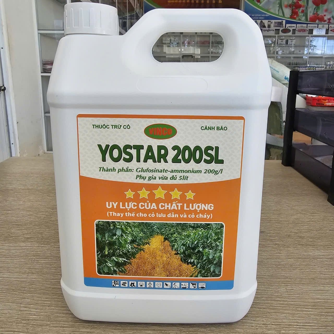 Thuốc Trừ Cỏ Sinh Học YOSTAR 200SL