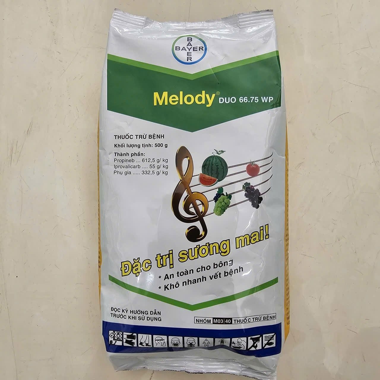 Melody Duo 66.75WP - Đặc trị Mốc Sương - Iprovalicarb & Propineb - Bayer - Thuốc Trừ Bệnh