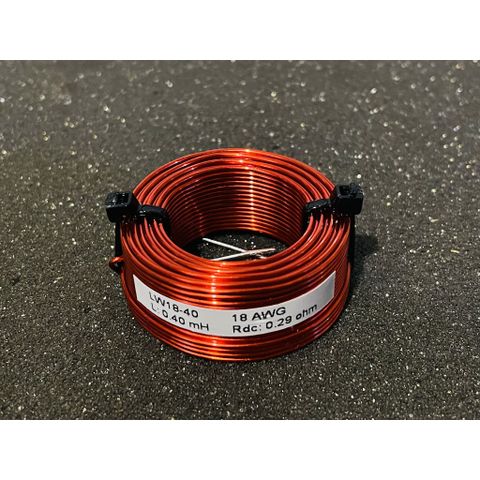  Cuộn cảm 0.4mH Dayton Audio AIR CORE 18AWG DCR 0.29R Dây 1mm 