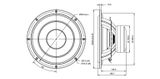  Củ loa rời subwoofer 30cm SB Acoustics SB34SWPL76-4 