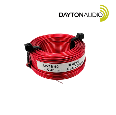  Cuộn cảm 0.4mH Dayton Audio AIR CORE 18AWG DCR 0.29R Dây 1mm 