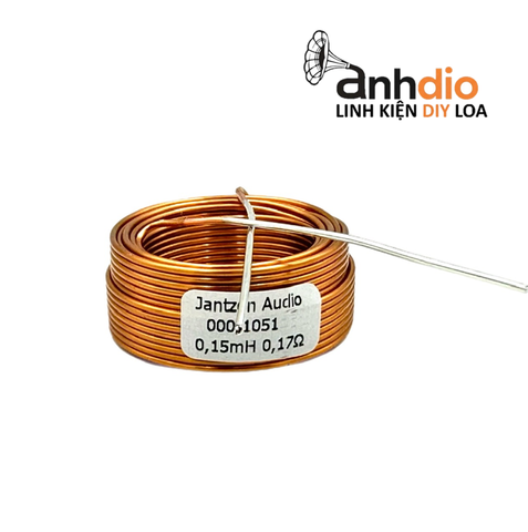  Cuộn cảm 0.15mH Air core Jantzen-Audio DCR 0.16 Ohm dây 1mm 