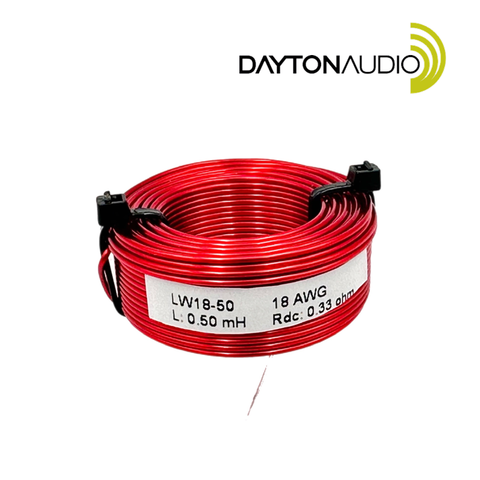  Cuộn cảm 0.5mH Dayton Audio AIR CORE 18AWG DCR 0.33R dây 1mm 
