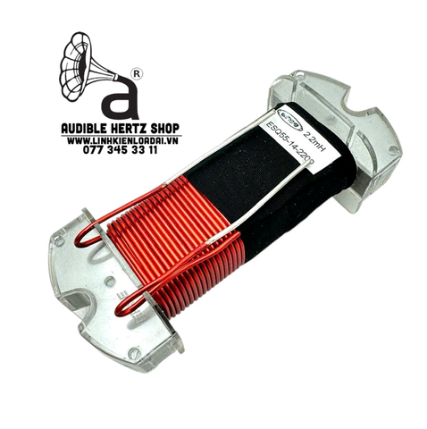  Cuộn cảm 2.2mH Erse Audio Super Q lõi FE, DCR 0.107R, 14AWG (dây 1.6mm) 