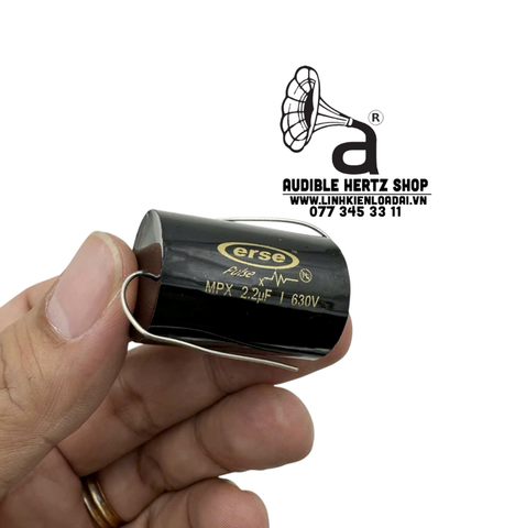  Tụ 2.2uf 630V Pulsex MPX của Erse Audio 
