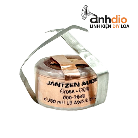  Cuộn cảm 0.2mH Jantzen-Audio Cross Coil DCR 0.14 Ohm 16AWG 