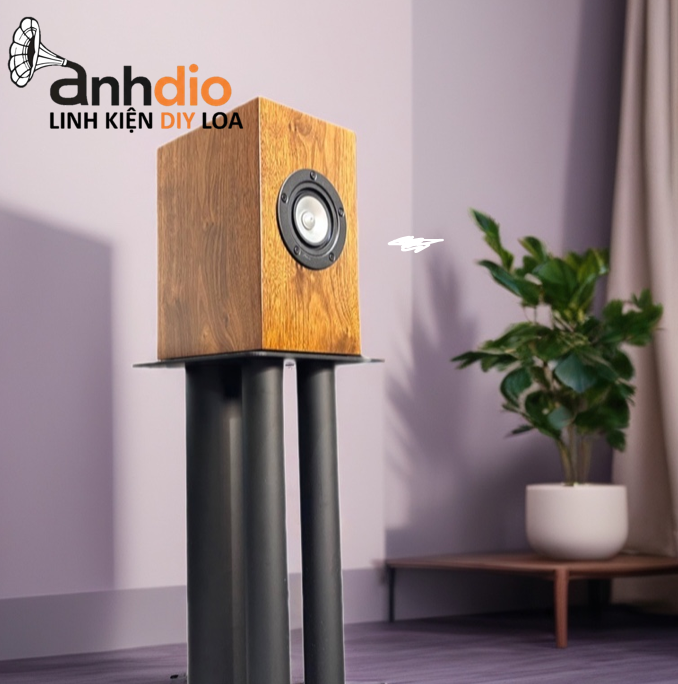  Loa bookshelf toàn dải 8cm Markaudio CHN50 trong thùng kín 