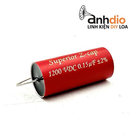  Tụ 0.15uF 1200Vdc Jantzen Superior Z-cap 