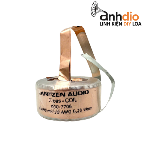  Cuộn cảm 0.43mH Jantzen-Audio Cross Coil 16AWG DCR 0.22R 