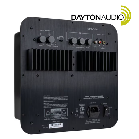  Plate amp 500w mono Dayton Audio SPA500 