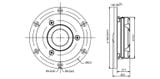  Củ loa tép dome 10.4cm 4 ohm 96.5dB 80W SB Acoustics SATORI TW29DN 