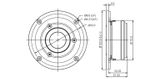  Củ loa tép dome 10.4cm 4 ohm 93dB 100W SB Acoustics SB29RDAC-C000-4 