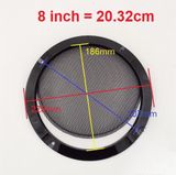  Ê căng, màng bảo vệ loa, lưới loa bằng sắt 20cm (Theo cặp) 