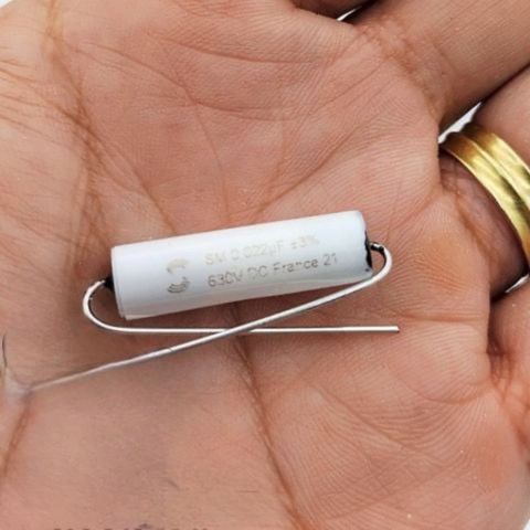 Tụ 0.022uf 630V 0.022mfd 630V Solen Film & Foil Fast Caps (Pháp) 