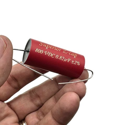 Tụ 0.82uF 800Vdc Jantzen Audio Superior Z-cap 