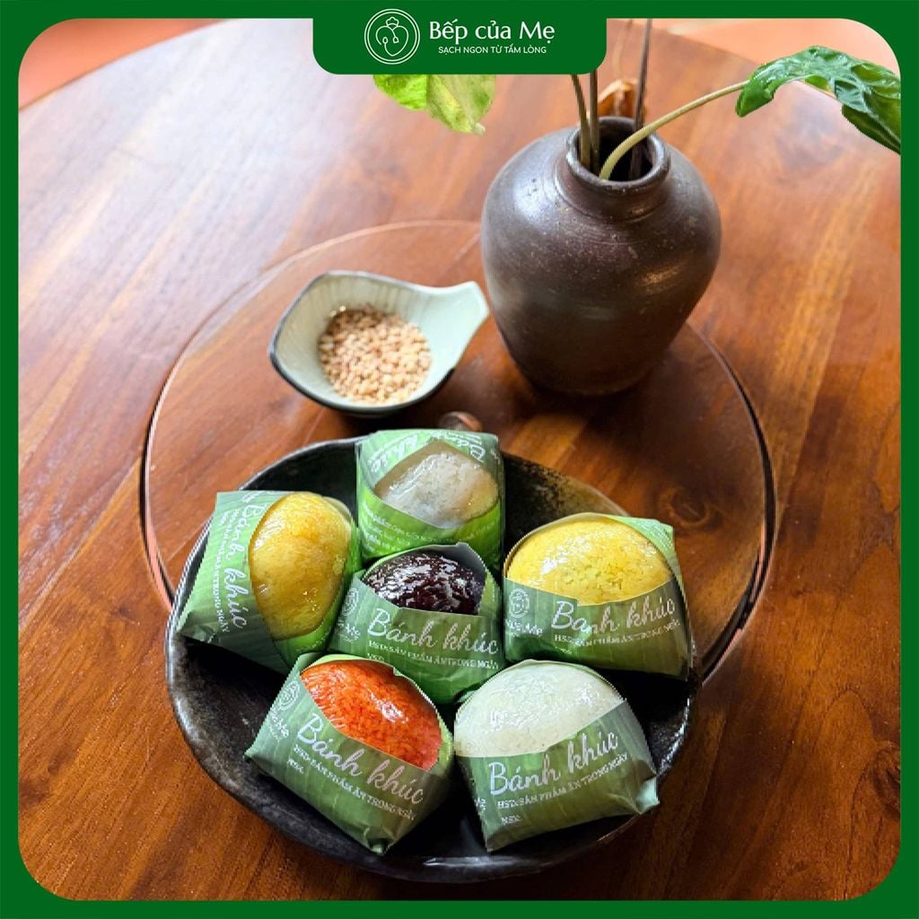  Bánh khúc ngũ sắc Bếp của mẹ - Set 5 cái 