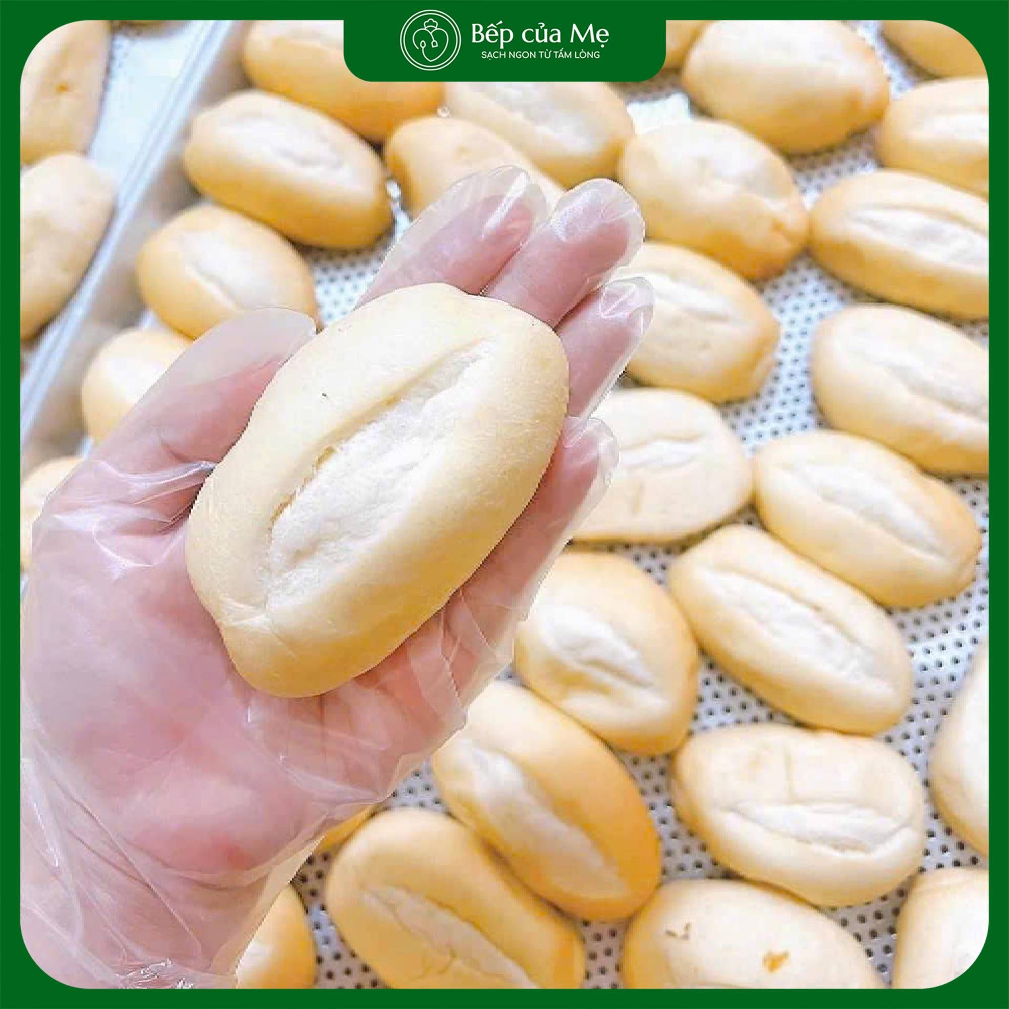  Bánh mỳ tươi mini - Túi 20 chiếc 