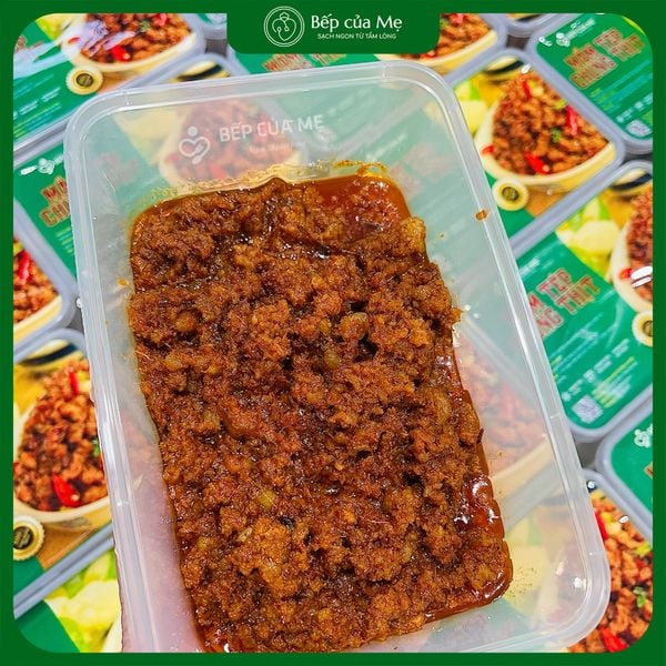  Mắm tép trưng thịt - Hộp 500g 