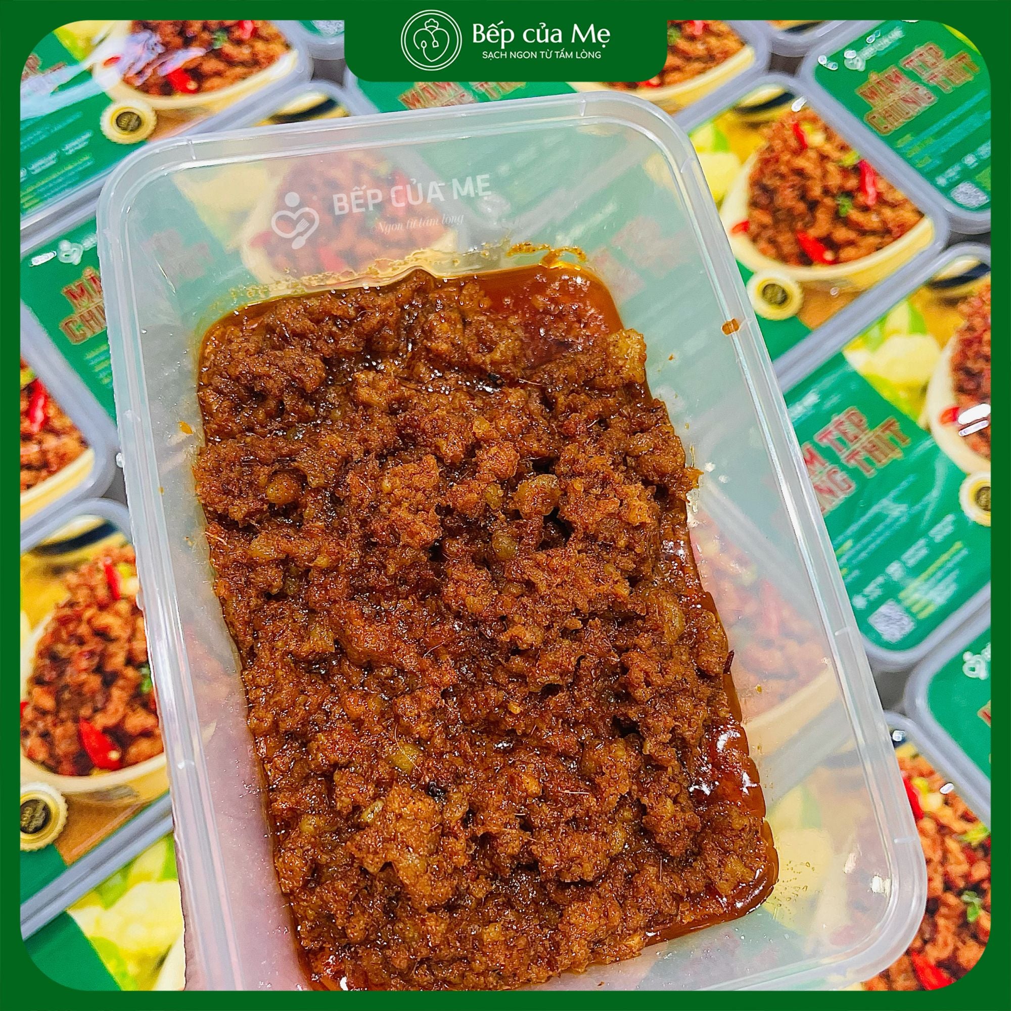  Mắm tép trưng thịt - Hộp 500g 