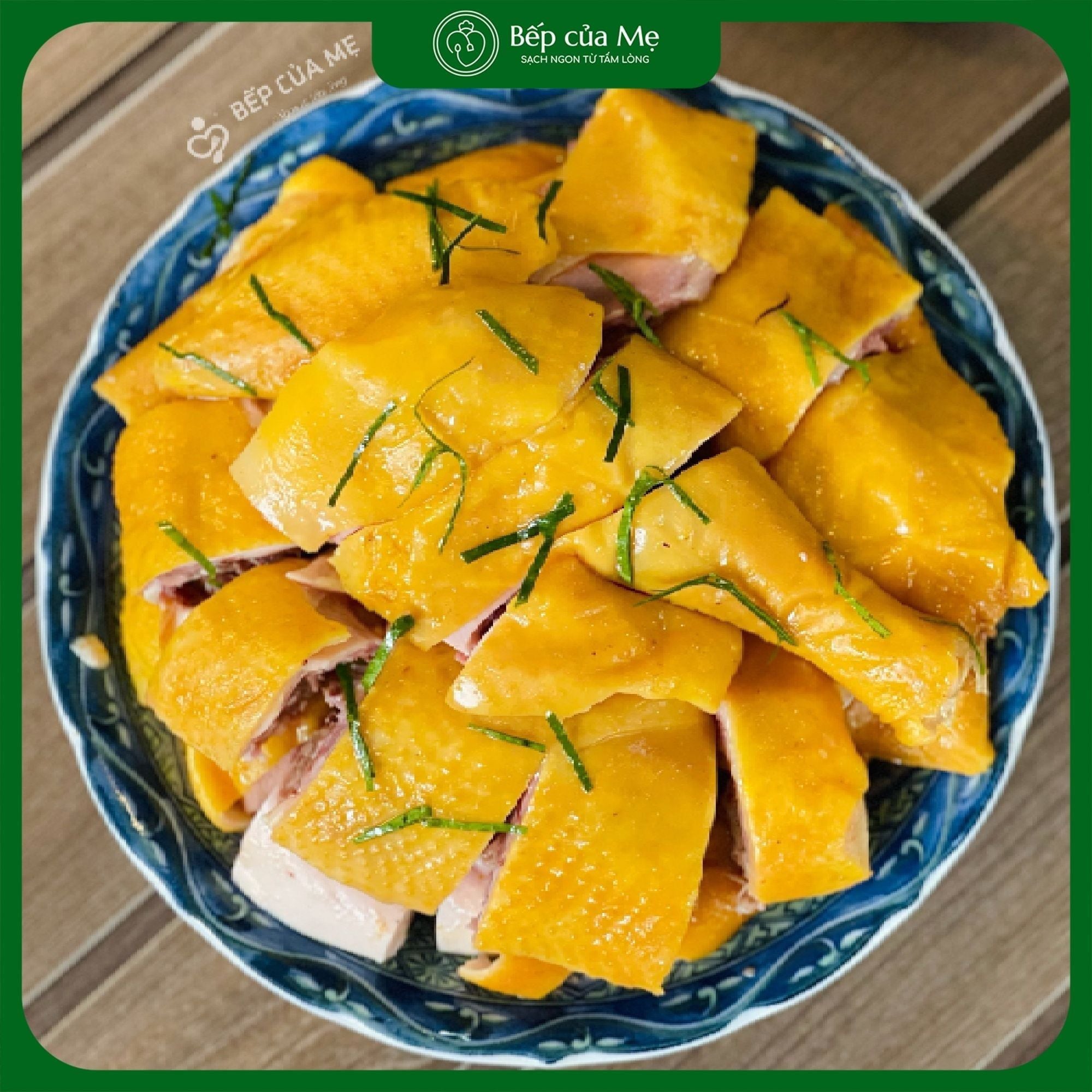  Gà ri ủ muối hấp hoa tiêu - Con 1,2 - 1,3kg 