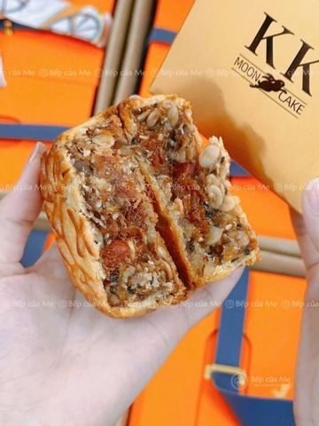  Bánh trung thu nhân thập cẩm xá xíu - Hộp 4 cái 