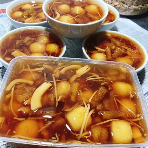  Set chè mochi sắn dừa non 