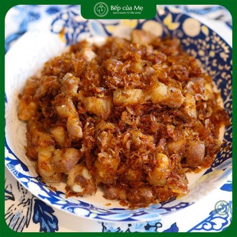  Ba chỉ cháy cạnh rang tép - hộp 300g 