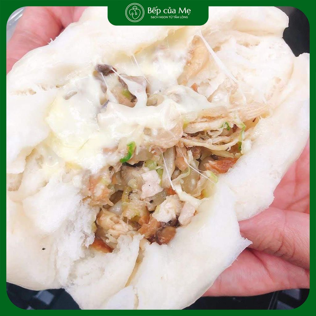  Bánh Bao Gà Xào Phomai (4 Chiếc/Hộp) 