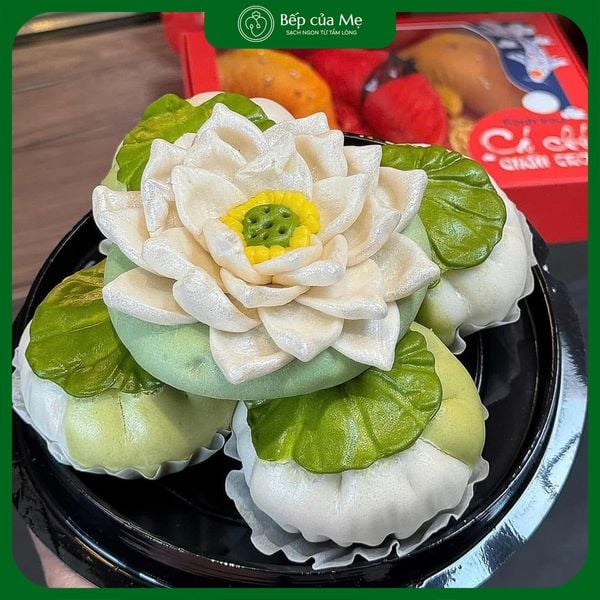  Bánh bao hoa sen - hộp 5c 