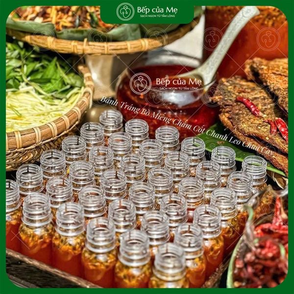  Bánh tráng bò miếng chanh leo - set 