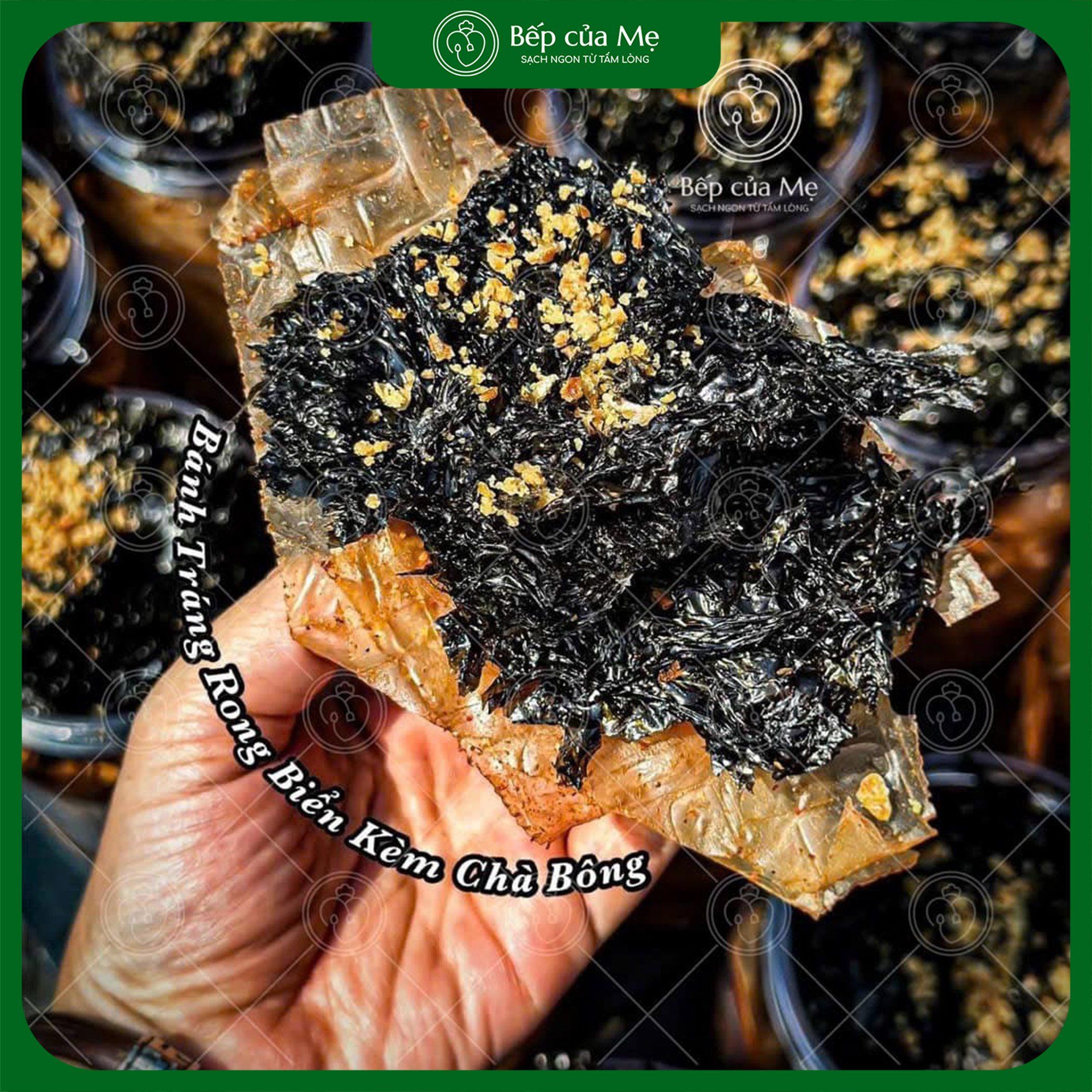  Bánh tráng rong biển chà bông - Hộp 