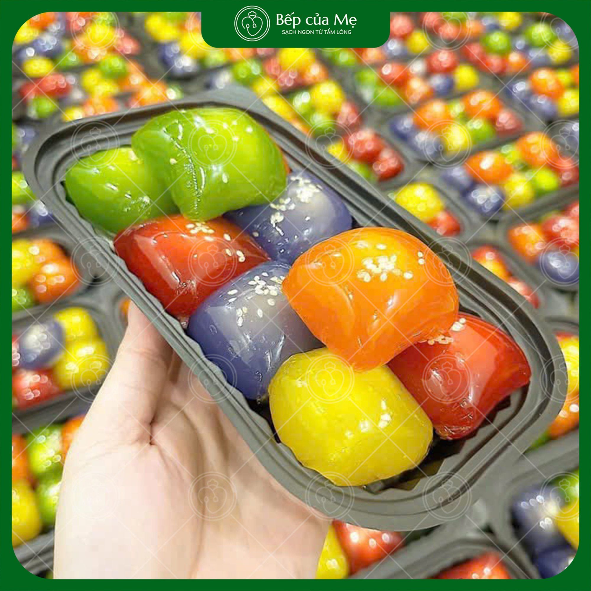  Bánh xu xuê ngũ sắc - hộp 10c 