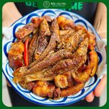  Cá bống kho tương + thịt ba rọi - hộp 600-700g 