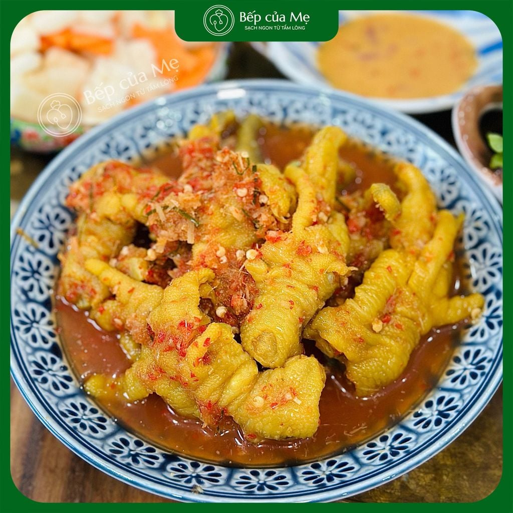  Chân gà rút xương sốt thái - set 10c 