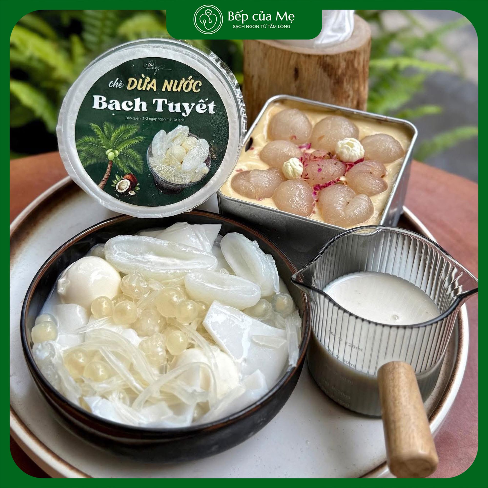  Chè Dừa Nước Bạch Tuyết 