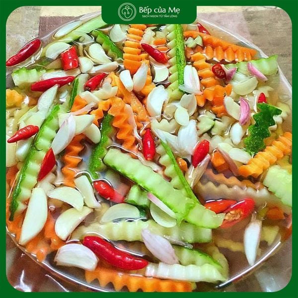  Dưa góp ăn kèm - đĩa 