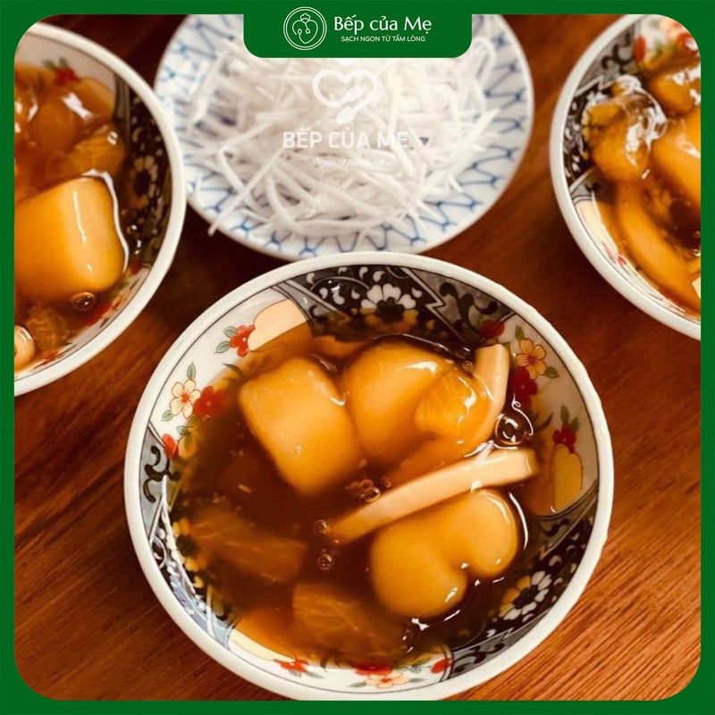  Set chè mochi sắn dừa non 